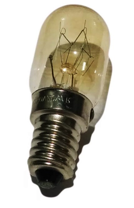 Лампочка (лампа термостойкая) подсветки для микроволновой (СВЧ) печи .