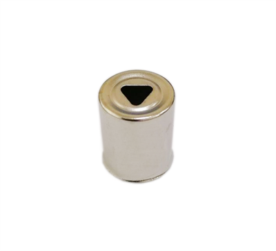 Колпачок магнетрона для микроволновой (СВЧ) печи d=14 мм, треугольное отверстие - фото 8092