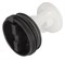 Заглушка - фильтр сливного насоса для стиральных машин Indesit-Whirlpool, черная крышка+ белый фильтр, 481248058385 - фото 4802